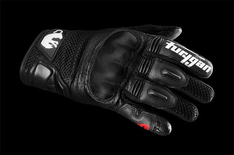 Gants Moto Cuir Homme Furygan TD12 EVO Noir | Été