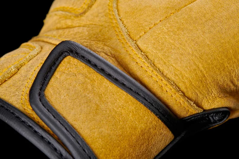 Gants Moto Cuir Femme Furygan TD VINTAGE LADY D3O® Sahara | Été