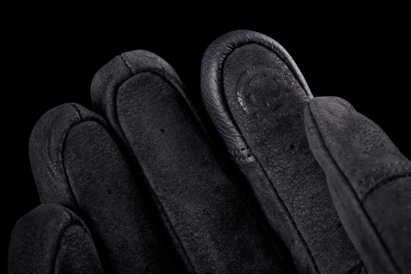 Gants Moto Cuir Femme Furygan TD VINTAGE LADY D3O® Noir | Été