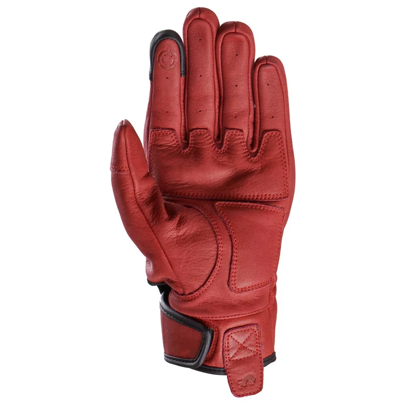 Gants Moto Cuir Femme Furygan TD VINTAGE LADY D3O® Bordeaux | Été