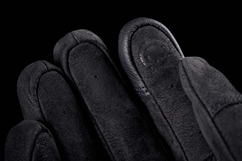 Gants Moto Cuir Homme Furygan TD VINTAGE D3O® Noir | Été