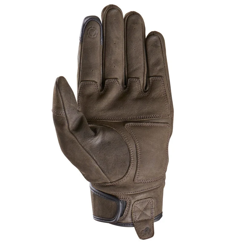Gants Moto Cuir Homme Furygan TD VINTAGE D3O® Marron | Été