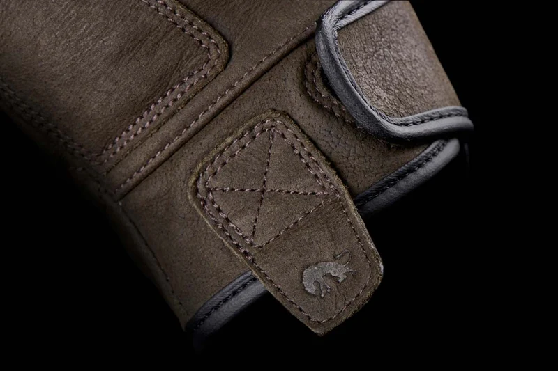 Gants Moto Cuir Homme Furygan TD VINTAGE D3O® Marron | Été
