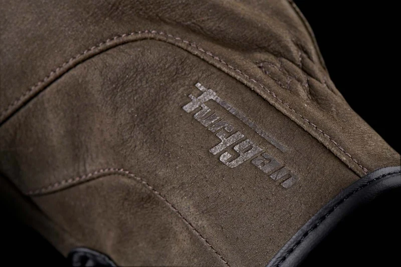 Gants Moto Cuir Homme Furygan TD VINTAGE D3O® Marron | Été