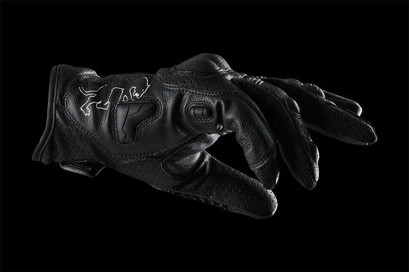 Gants Moto Cuir Homme Furygan TD AIR Noir-Blanc | Été