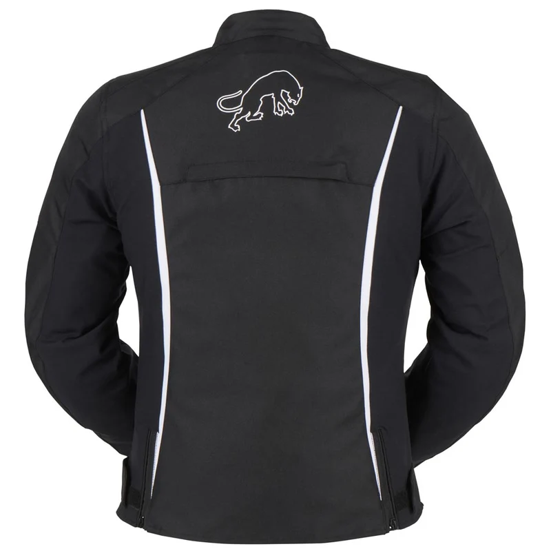 Blouson Moto Femme Furygan ODESSA Noir-Blanc — CE AA