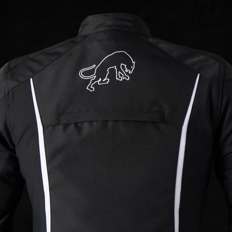 Blouson Moto Femme Furygan ODESSA Noir-Blanc — CE AA