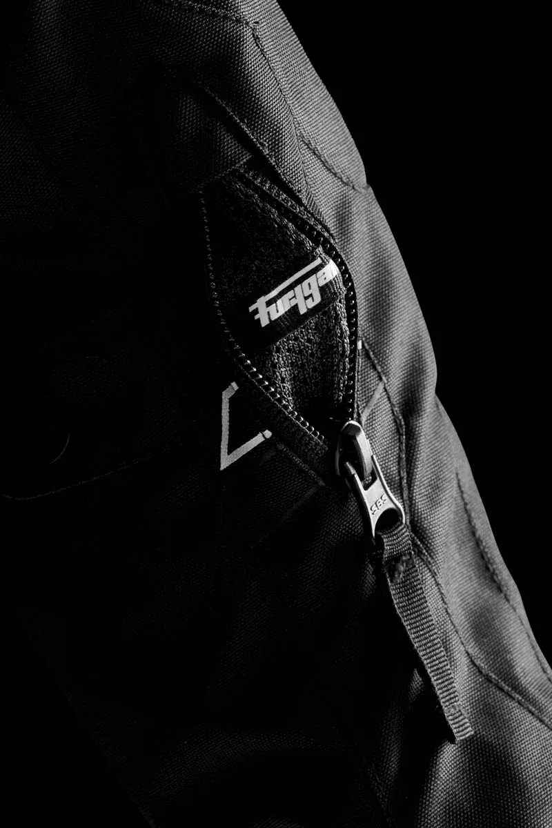 Blouson Moto Enfant Furygan NEON KID Noir-Blanc-Anthracite — CE AA