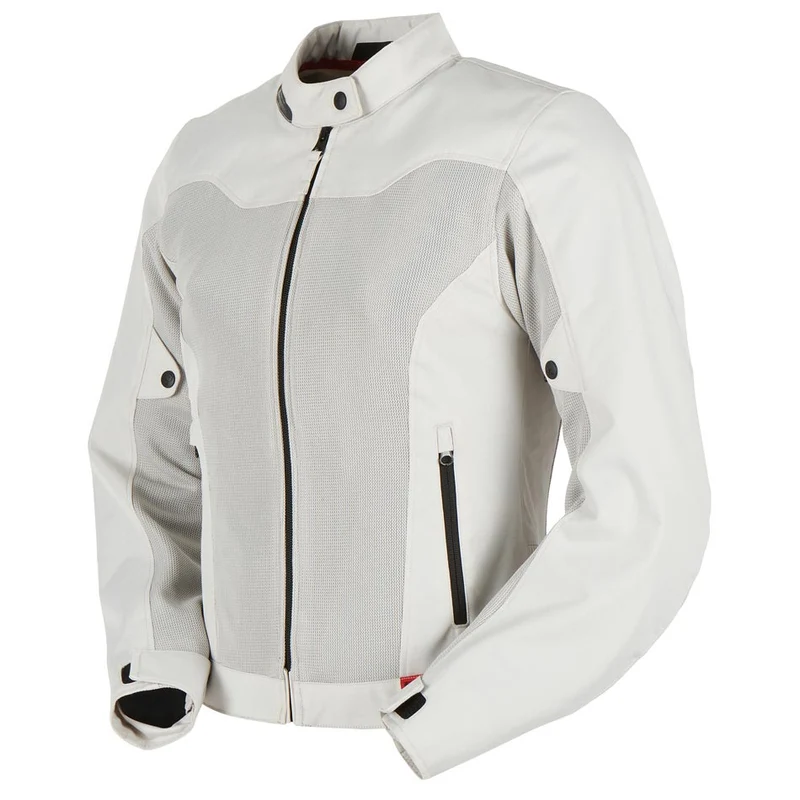 Blouson Moto Femme Furygan MISTRAL LADY EVO 3 Pearl-Pearl — CE A | Été