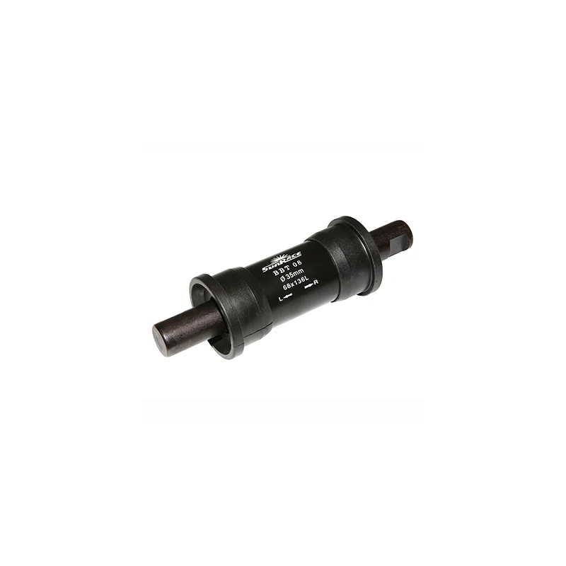BOITIER PEDALIER A CLAVETTE SUNRACE 136mm CUVETTES RESINE A EMBOITER 38mm