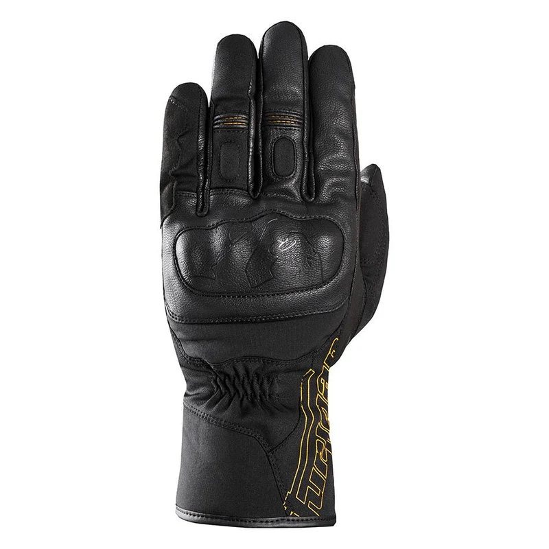 Gants Moto Cuir Femme Furygan OSLO D3O® PRIMALOFT® LADY Noir-Or | Hiver
