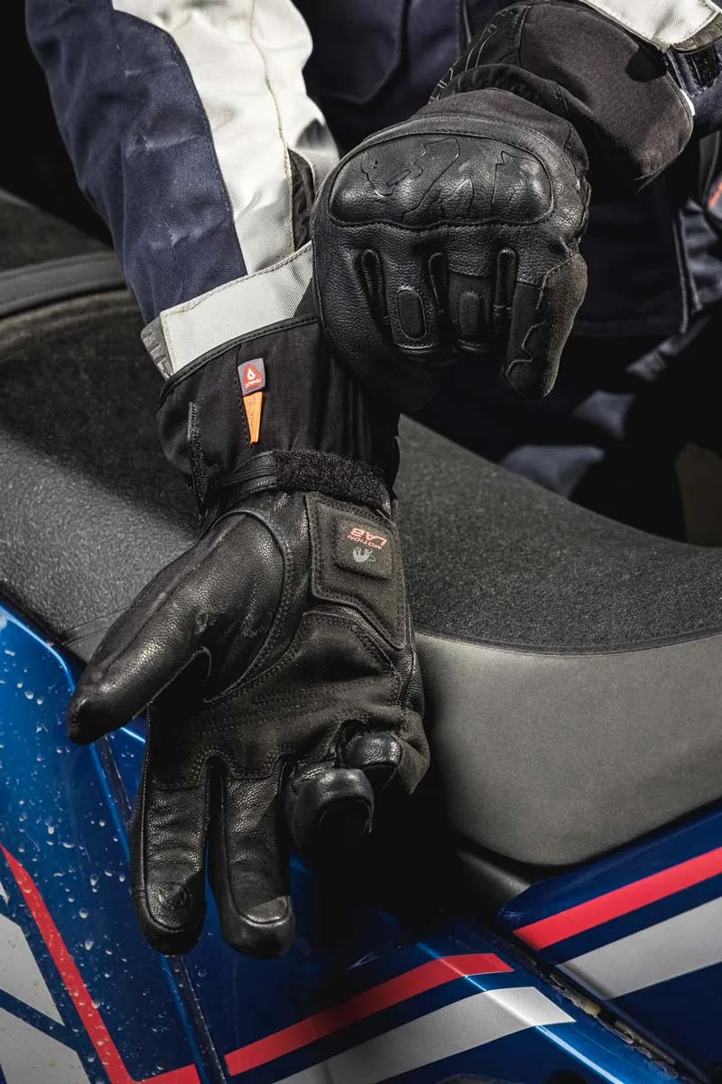 Gants Moto Cuir Femme Furygan OSLO D3O® PRIMALOFT® LADY Noir | Hiver
