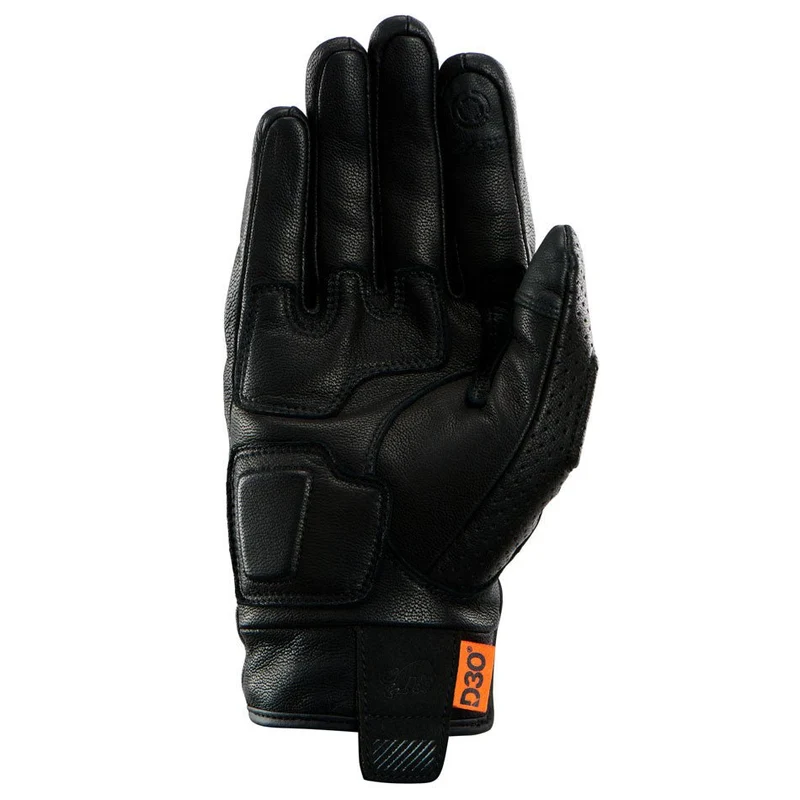 Gants Moto Cuir Homme Furygan LR JET VENTED D3O® EVO Noir | Été