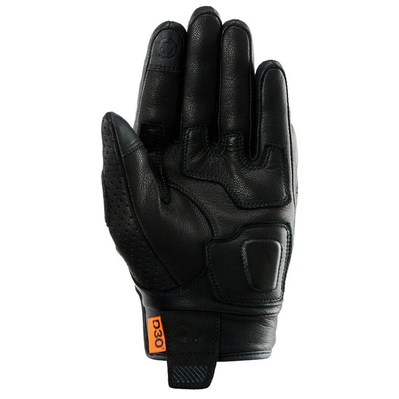 Gants Moto Cuir Homme Furygan LR JET VENTED D3O® EVO Noir | Été