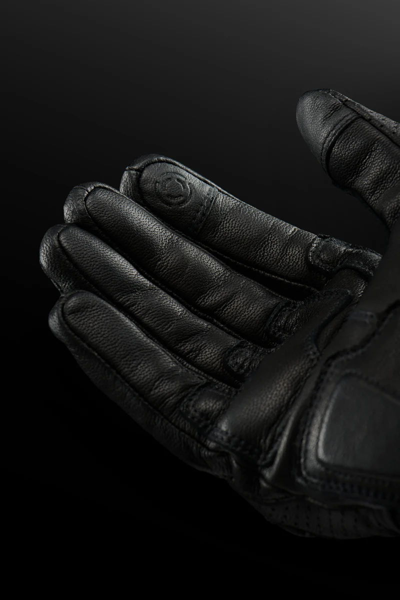 Gants Moto Cuir Homme Furygan LR JET VENTED D3O® EVO Noir | Été