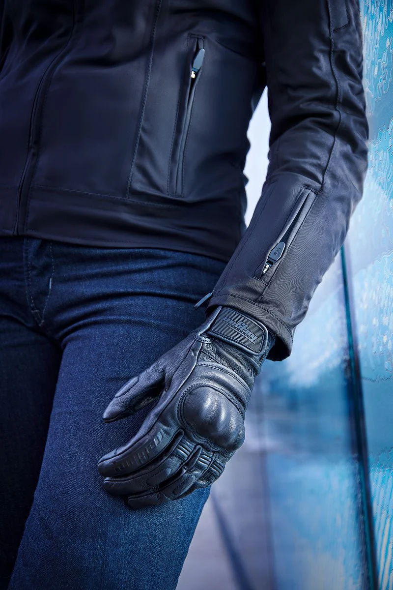 Gants Moto Cuir Femme Furygan LR JET LADY ALL SEASONS D3O® Noir