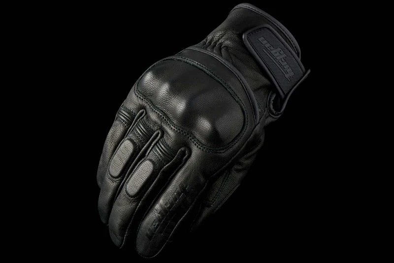Gants Moto Cuir Homme Furygan LR JET D3O® Noir | Été
