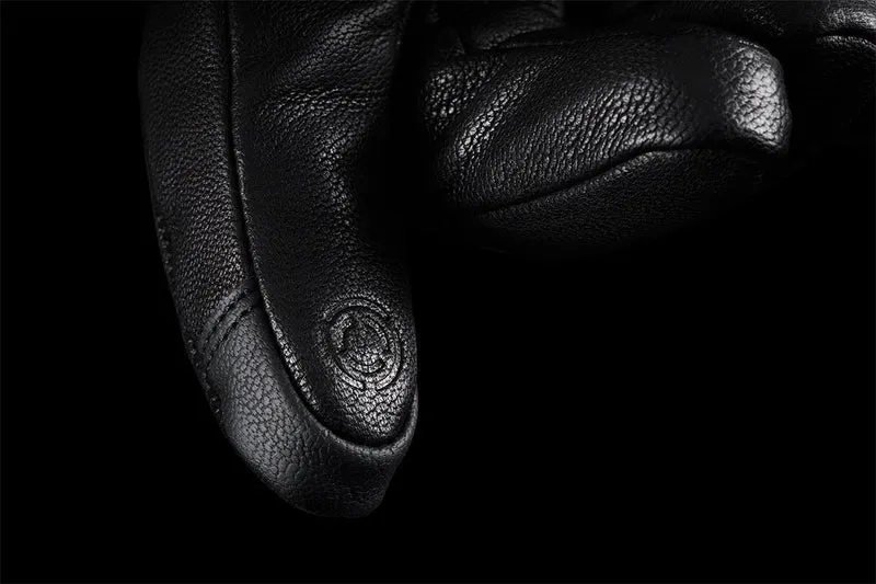Gants Moto Cuir Femme Furygan LAND DK LADY D3O® Noir | Hiver