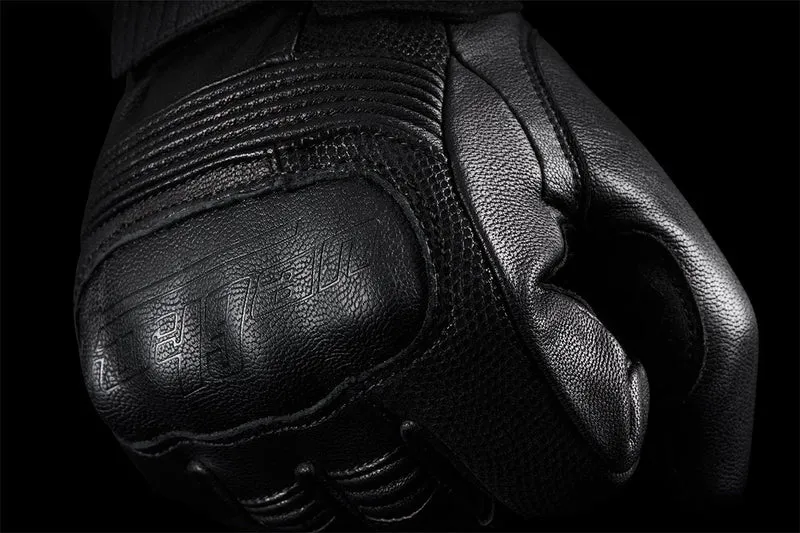 Gants Moto Cuir Femme Furygan LAND DK LADY D3O® Noir | Hiver