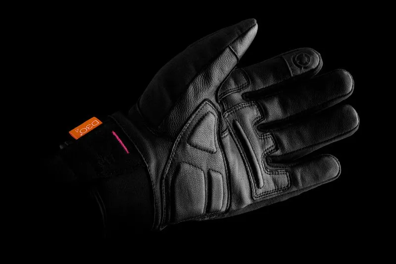 Gants Moto Femme Furygan JET LADY ALL SEASONS D3O® EVO Noir-Rose
