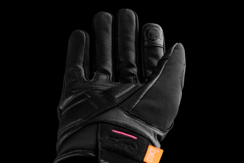 Gants Moto Femme Furygan JET LADY ALL SEASONS D3O® EVO Noir-Rose