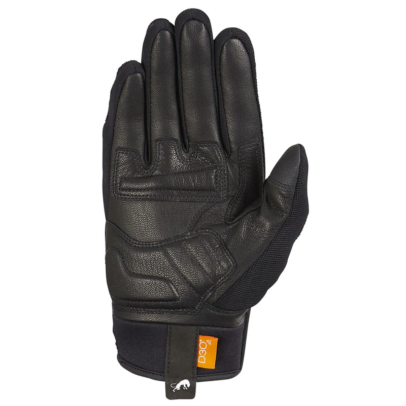 Gants Moto Cuir Enfant Furygan JET KID D3O® Noir-Blanc | Été