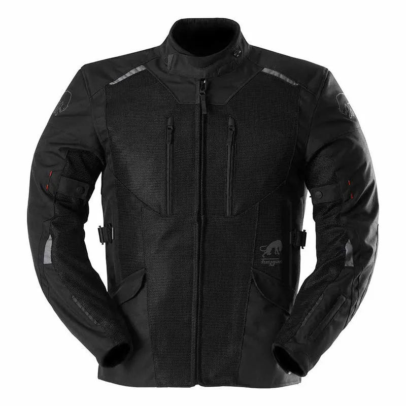 Blouson Moto Homme Furygan BROOKS VENTED+ Noir — CE A | Été