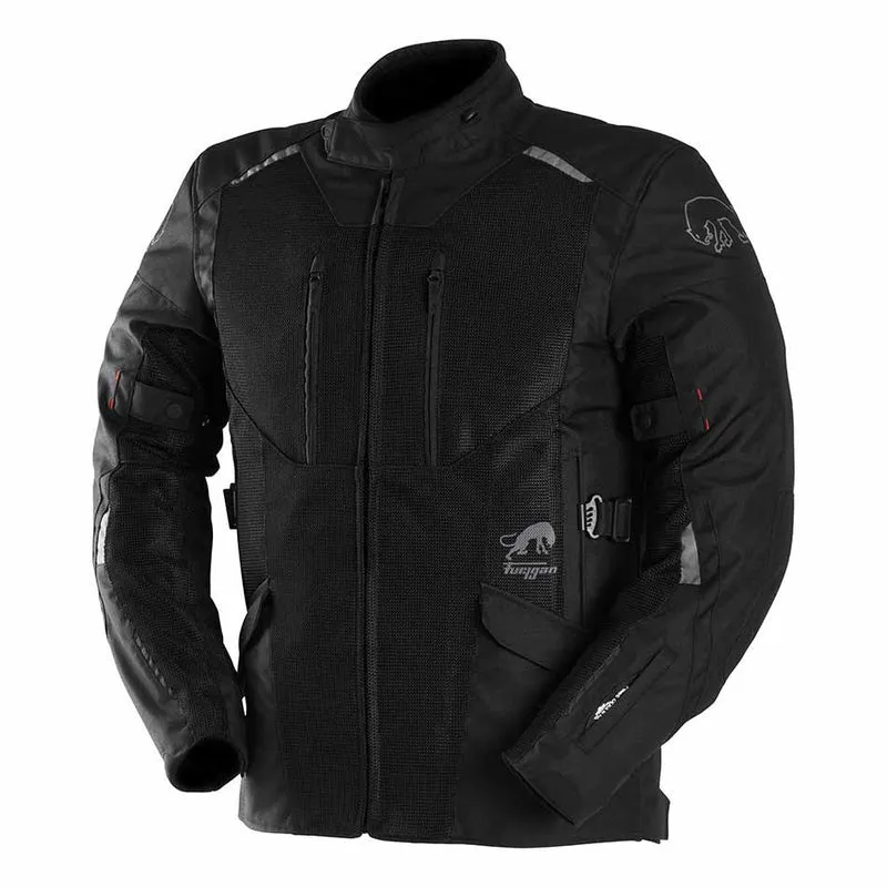 Blouson Moto Homme Furygan BROOKS VENTED+ Noir — CE A | Été