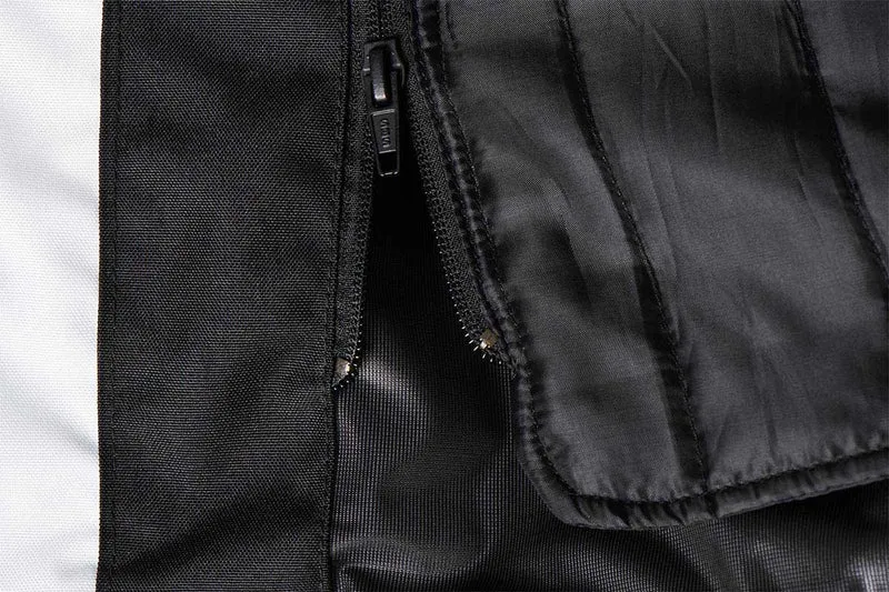 Blouson Moto Homme Furygan BROOKS Pearl-Bleu — CE AA