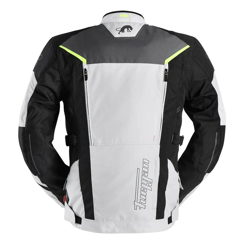 Blouson Moto Homme Furygan BROOKS Noir-Pearl-Anthra-Stab — CE AA
