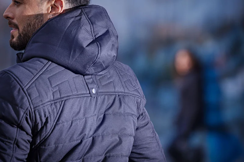 Blouson Moto Homme Furygan BJORN PRIMALOFT® Noir — CE A