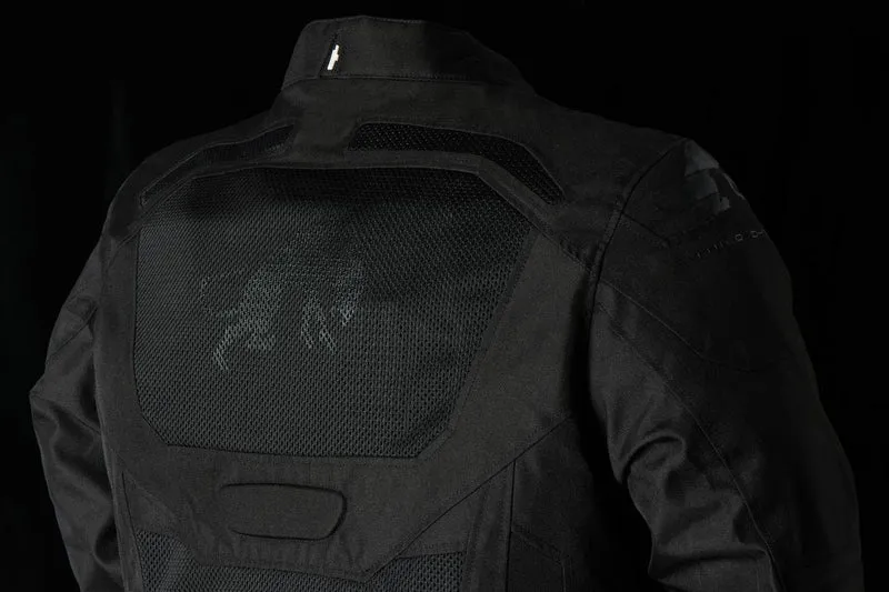 Blouson Moto Homme Furygan ATOM VENTED EVO Noir-Noir — CE A | Été