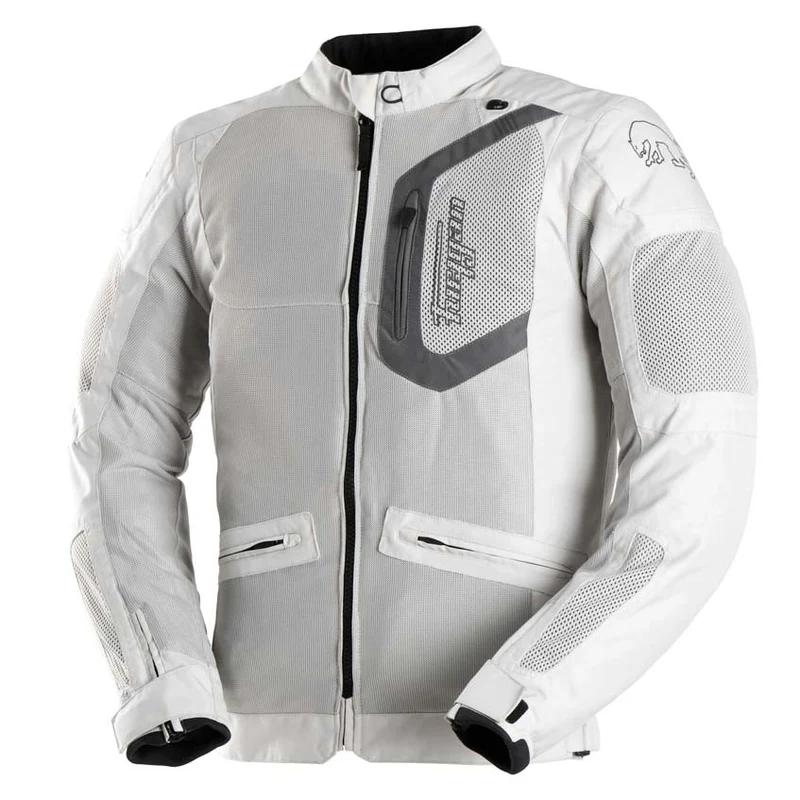Blouson Moto Homme Furygan AQUILON Pearl-Gris — CE A | Été