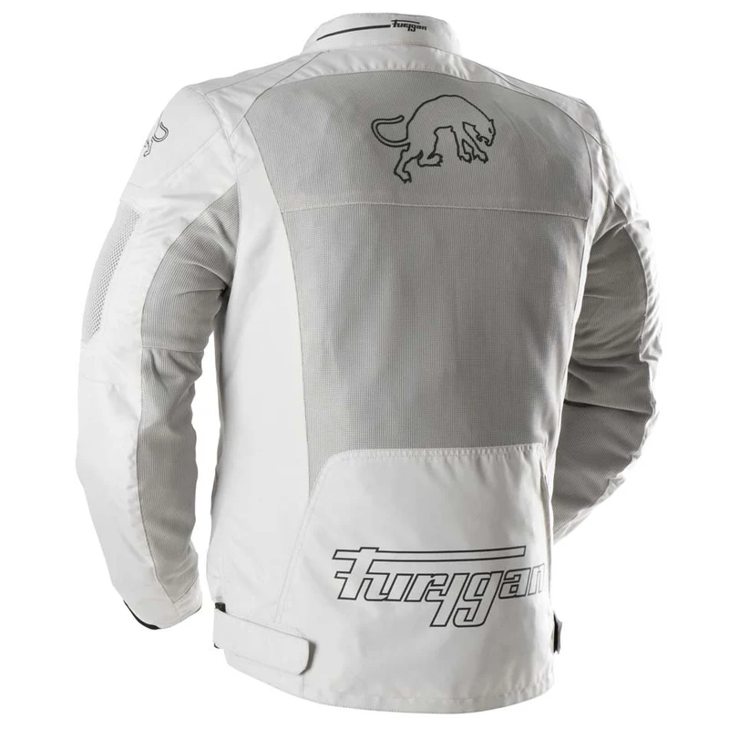 Blouson Moto Homme Furygan AQUILON Pearl-Gris — CE A | Été