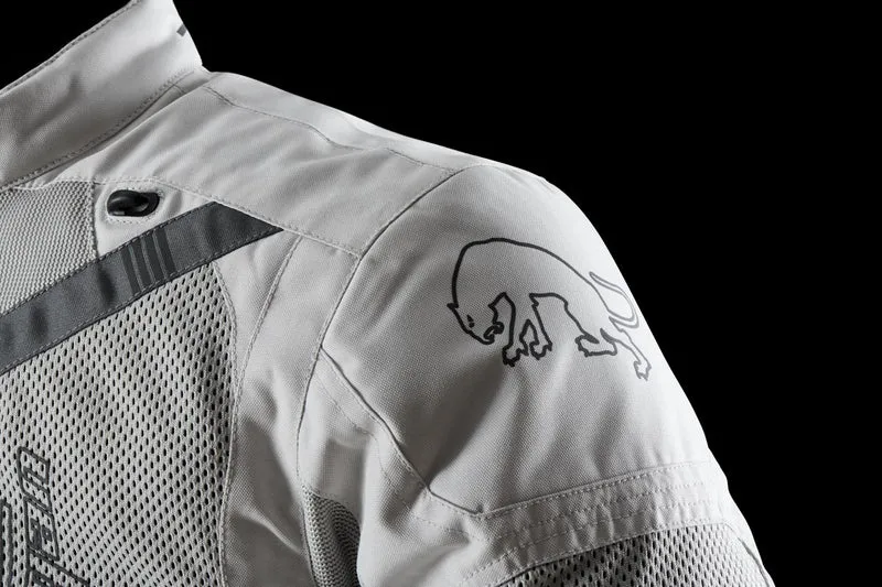 Blouson Moto Homme Furygan AQUILON Pearl-Gris — CE A | Été