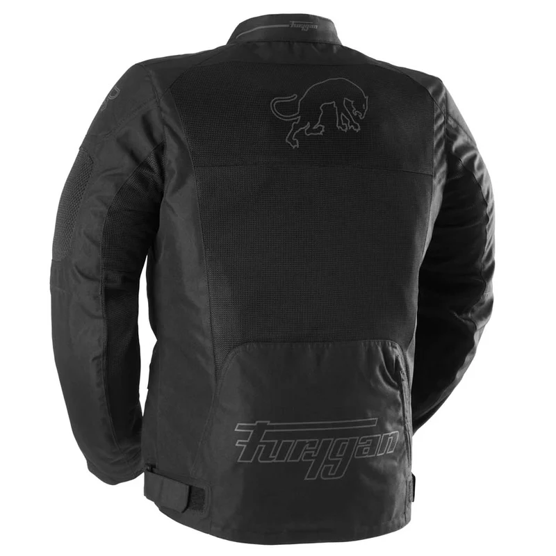 Blouson Moto Homme Furygan AQUILON Noir-Gris — CE A | Été