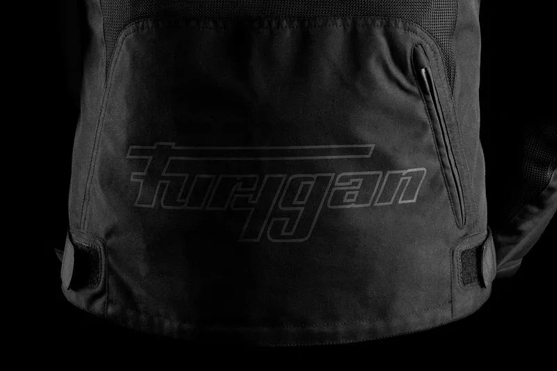 Blouson Moto Homme Furygan AQUILON Noir-Gris — CE A | Été