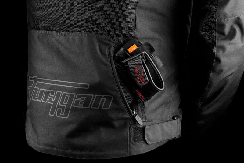 Blouson Moto Homme Furygan AQUILON Noir-Gris — CE A | Été