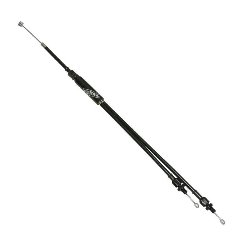 TRANSMISSION FREIN VELO BMX FIBRAX SUPERIEUR DU LEVIER AU ROTOR (CABLE+GAINE) 400mm -FILETAGE 6+7mm