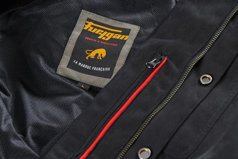 Blouson Moto Homme Furygan MARLON X KEVLAR® Noir — CE AA