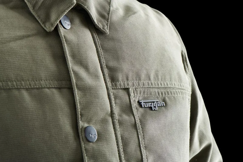 Blouson Moto Homme Furygan MARLON X KEVLAR® Kaki — CE AA