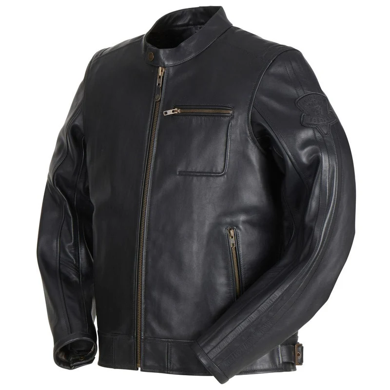 Blouson Cuir Homme Furygan L'AUDACIEUX — CE A Noir