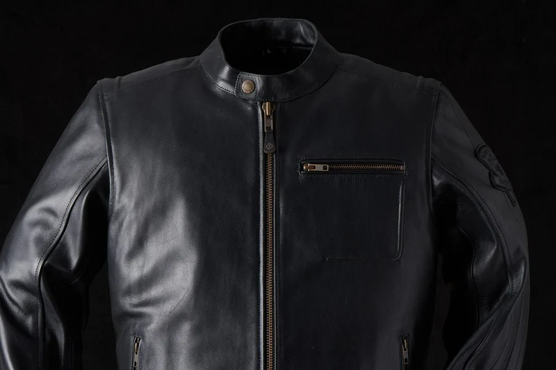 Blouson Cuir Homme Furygan L'AUDACIEUX — CE A Noir
