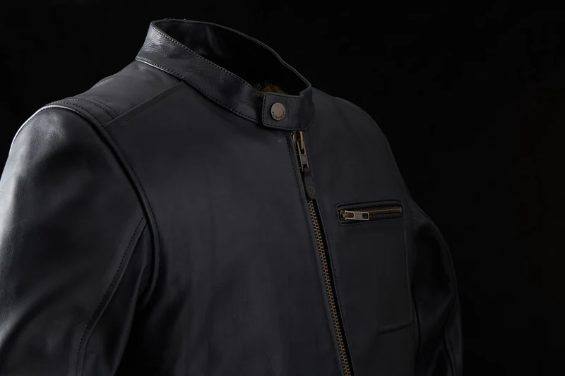 Blouson Cuir Homme Furygan L'AUDACIEUX — CE A Noir