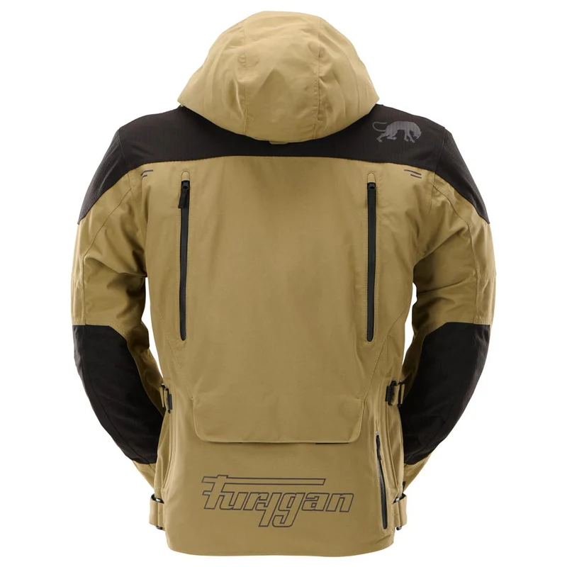 Blouson Moto Homme Furygan KALAHARI Sable-Noir — CE AA