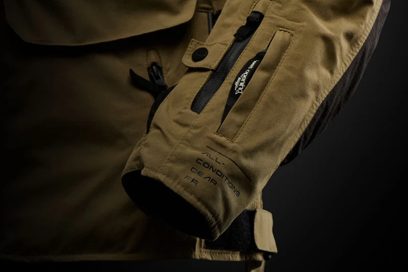 Blouson Moto Homme Furygan KALAHARI Sable-Noir — CE AA