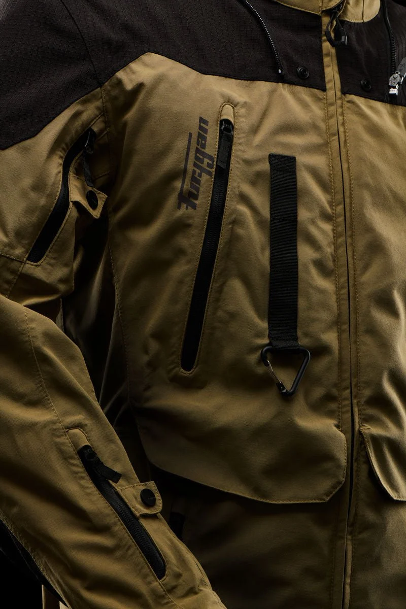 Blouson Moto Homme Furygan KALAHARI Sable-Noir — CE AA