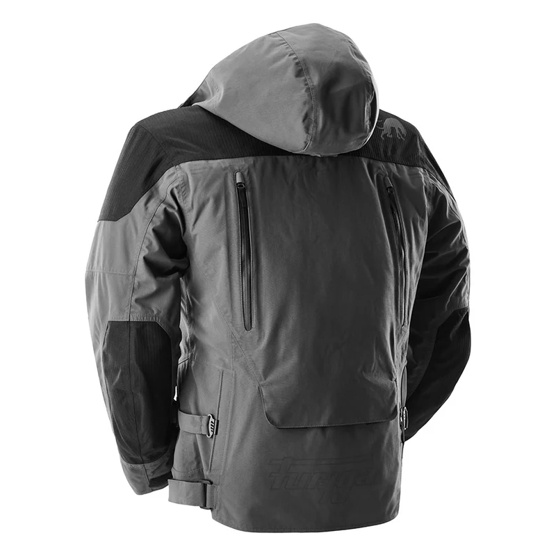 Blouson Moto Homme Furygan KALAHARI Anthracite-Noir — CE AA