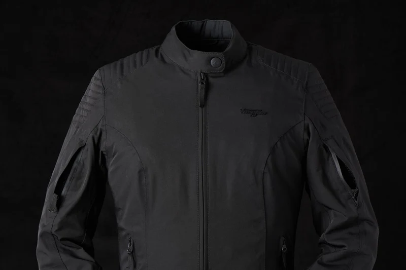 Blouson Moto Femme Furygan JODY Noir — CE A