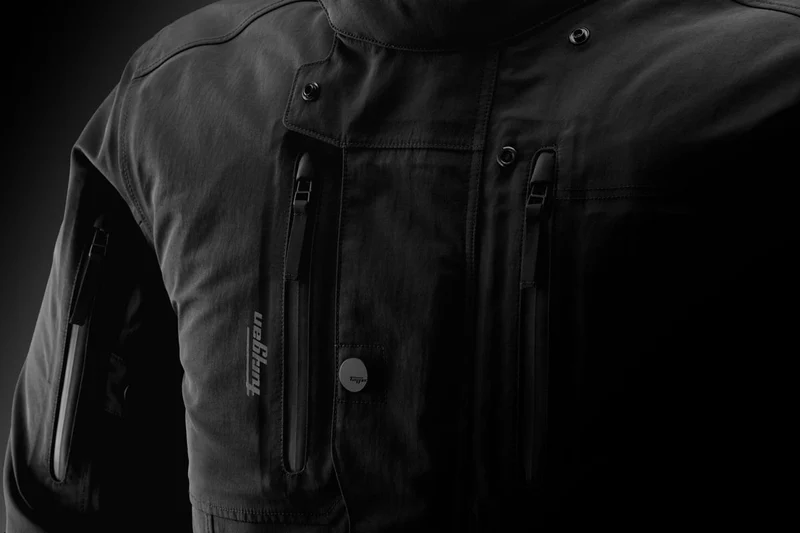 Blouson Moto Homme Furygan HARRIS TROOPER Noir — CE A
